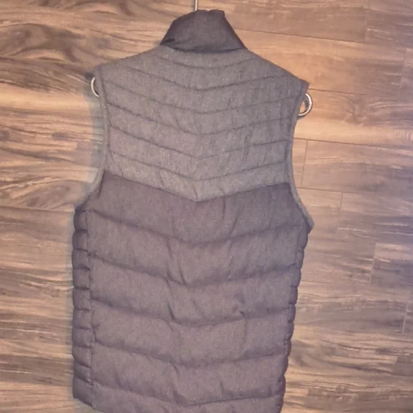 ZARA MAN Mixed Media Puffer Vest - Size Medium - Picture 7 of 8